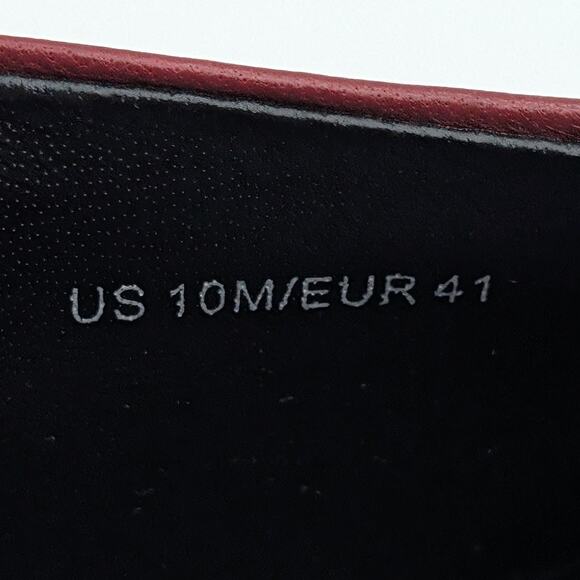 Vince Venice Slingback Kitten Heel Pumps Pointed Toe Women's Crimson US10M EU41 - Picture 7 of 12